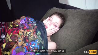 Step Sister Gets A Powerful Volley Of Cum In The Face In The Morning - Pov