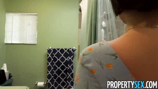Propertysex - Italian Tourist With Big Tits Makes Bnb Host Cum