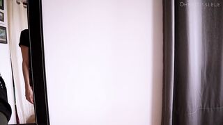 Lele Spies On Her Hot Roommates Fucking. Oops They Forgot To Close The Door