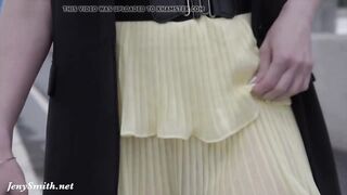 Jeny Smith Public Flasher Great Upskirt Views On The Streets