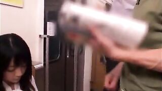 Miho Ichiki Gets Gangbang In Train 1