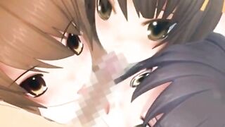 Haruhi Suzumiya 4some 3d