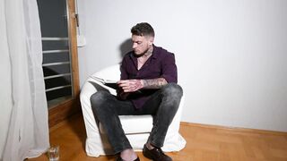 She Came To A Tattooed Brutal Guy For A Bunch Of Orgasms And Pleasure