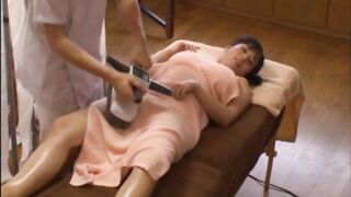 Japanese Cheating Wife Get Massage Fuck Infornt Of His Husband.