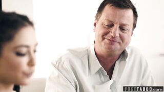 Perv Step Parents Reveal That Teen Was Swapped & Initiate Threesome-pure