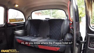 Fake Taxi Aussie Body Builder Aubrey Black Gets Her Big Tits Sucked