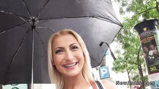 Beautiful Blonde Amateur Anal Fucked Pov