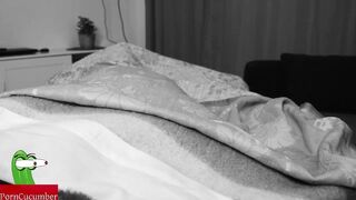 Jesus Is Asleep And Pamela Wakes Him Up. Homemade Video With Amateurs San72