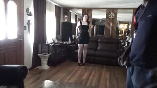 Tisha Takes Some Black Cock As Her Hubby Watches And Films