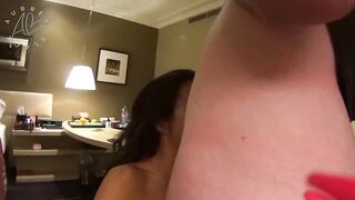 Throated - I Made Him Nut Twice! - Aubrey Black