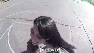 Povd Gina Valentina Fingers Her Ass When Fucked In Pov