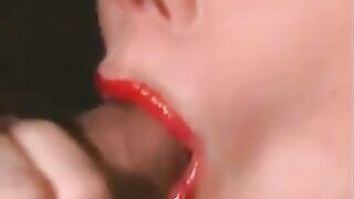 British Milf Enjoying The Cum