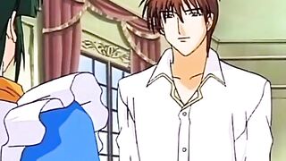 Strap On Lesbian Fuck In Hentai Film