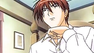 Strap On Lesbian Fuck In Hentai Film