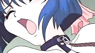 Strap On Lesbian Fuck In Hentai Film