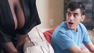 Ebony Milf With Two Boys