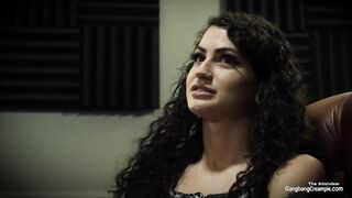 Skinny Hot Freaky Girl Takes 5 Cocks