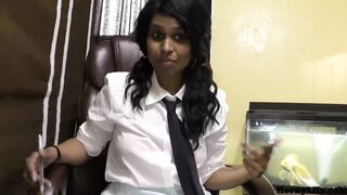 Hornylily - Randi Virgin School Girl Lily Talking In Hindi