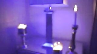 Ebony Huge Uddered Goddess Takes A Risk