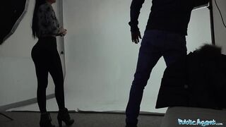 Public Agent Fast Fucking With Tanned Tight Body Babe With Big Tits