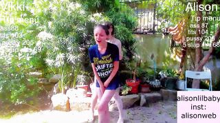 Lesbians Masturbate With Each Other