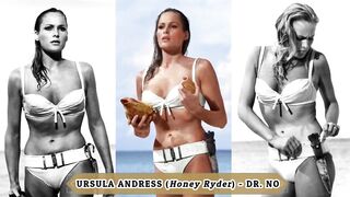 Sekushilover - Bond Girls Dressed Vs Undressed