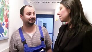 German Redhead Milf Fix The Handyman