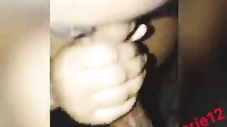 Sucking My Sister Boyfriend Outside Till He Nut All Over My Face