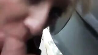 German Blondes Sucking Dick On A Public Bus