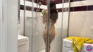 Guy Saw Girl With Big Tits In Shower And Then Fuck Her