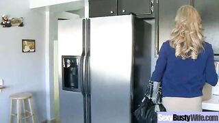 (brandi Love) Naughty Bigtits Housewife Love Intercorse Vid-05