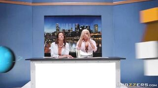 Alexis Fawx And Luna Star Are About To Get Impaled On A Big Dick