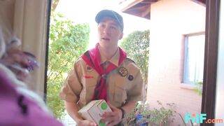 Filf - Busty Milf Nina Elle Fucks A Lucky Boyscout