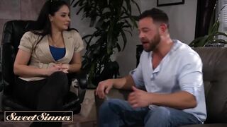 Big Tit Thicc Sex Therapist Sheena Ryder Makes Big Cock Cum