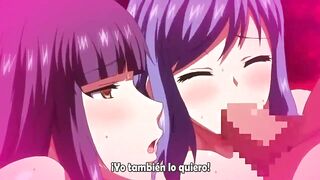 Big Boobed Girls' Party Only For A Guy