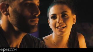 Deeper. Gina Gives A Sloppy Bj Before Dirty Sex Behind A Bar