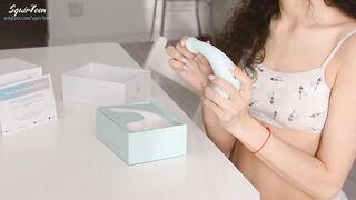 With My New Toy From Osuga I Cumed With A Powerful Squirt In Seconds - Squir7een