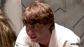 Vivid Parody - 2 Storm Troopers Enjoy Some Wookie Dick