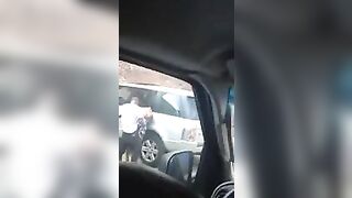 Black Thot Cheating Quickie Outdoor Fuck