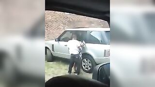 Black Thot Cheating Quickie Outdoor Fuck