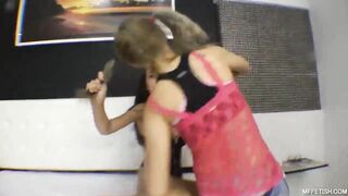 Lick My Ass Little Japanese  Real Brazilian Domination