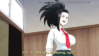 2 Teens Gaging On Gang Bang (my Hero Academia Hentai)