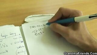 Two Dudes Bang Old Teacher