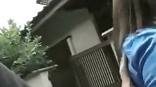 Outdoors, Milf To 3p And Lesbian Play