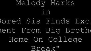 Step-sister Missed Her Big Brother's Cock