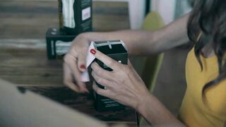 The Handjob Of His Life With Pornhub's New Stroker - I Swallow His Big Cumshot