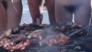 Naked American People Have Fun (1960s Vintage)