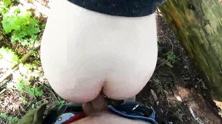 Dry Humping Leads To A Messy Creampie Running Down My Leg