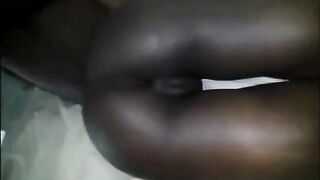 Tight Ebony Teen Asshole And Pussy