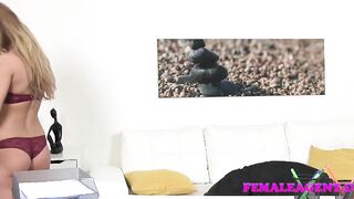 Femaleagent Fit Redhead Likes Her Hair Pulled